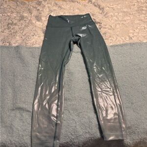 Lululemon Athletica Shiny Gray Leggings